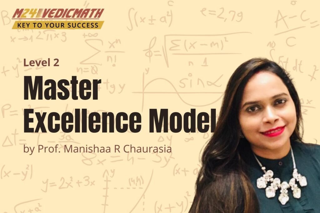 Learn Vedic Maths online in Hindi Master Excellence Model - Level 2